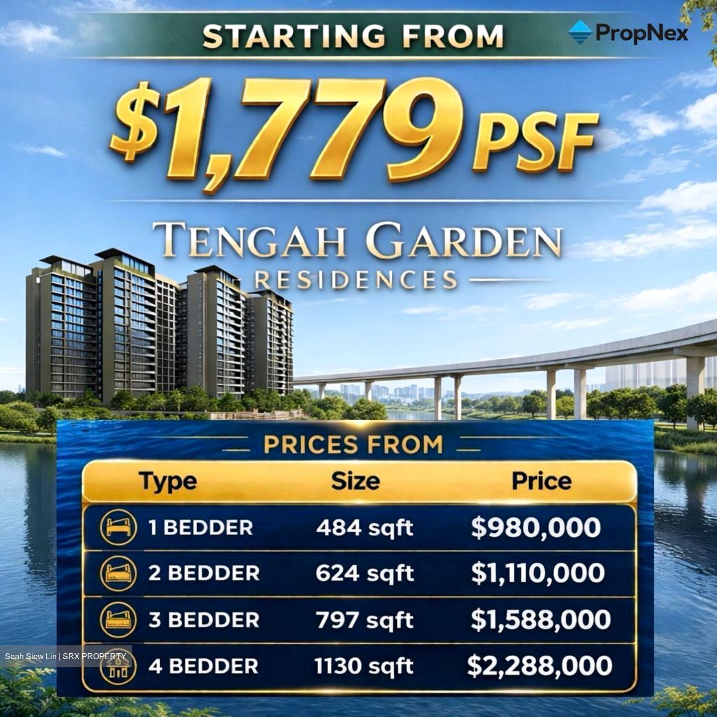 Tengah Garden Residences (U/C) (D24), Apartment #545845171
